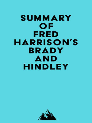 cover image of Summary of Fred Harrison's Brady and Hindley